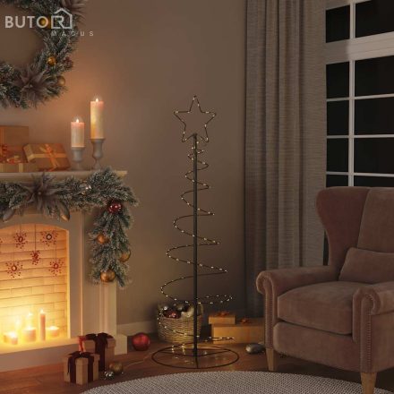 vidaXL meleg fehér LED karácsonyfa 100 LED 150 cm