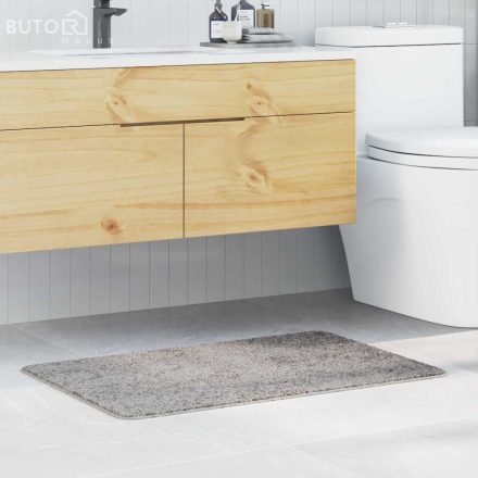 vidaXL Fürdőszoba Szőnyeg Négyszögletes Szürke 60x90 cm Polipropilén Csúszásmentes
