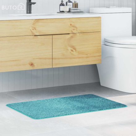 vidaXL Fürdőszobai szőnyeg Négyszögletes Narancssárga 60x90 cm Poliészter Csúszásmentes