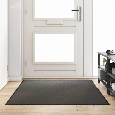 vidaXL Ajtószőnyeg Antracit és fekete 120 x 180 cm