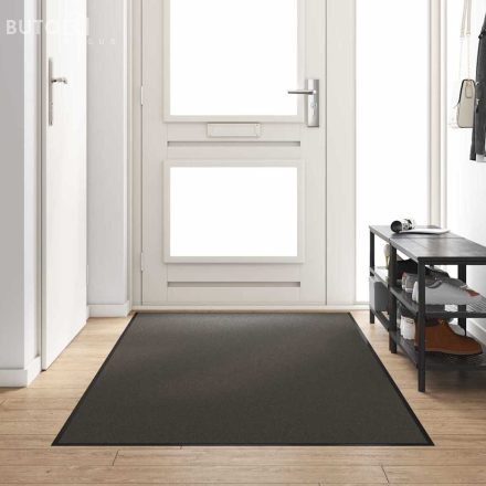 vidaXL Ajtószőnyeg Antracit és fekete 120 x 250 cm