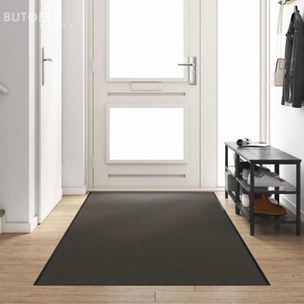 vidaXL Ajtószőnyeg Antracit és fekete 120 x 400 cm