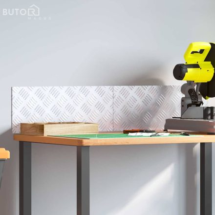 vidaXL Alumínium Sakktábla Lemezek 2 db Csúszásmentes 50x20 cm