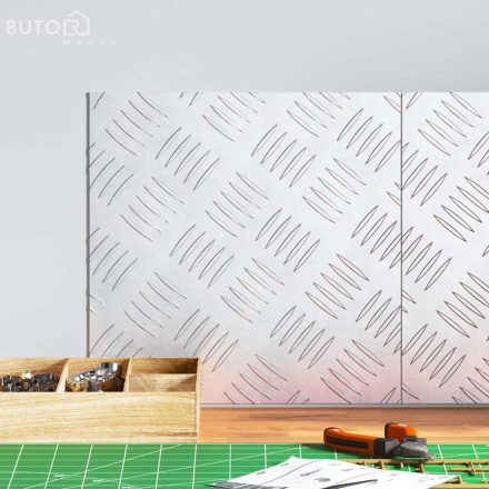 vidaXL Alumínium Rácsoslemezek 2 db Csúszásmentes 30x30 cm