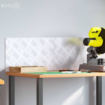 vidaXL Alumínium Csekkelő Lemezek 2 db Csúszásgátló 50x30 cm