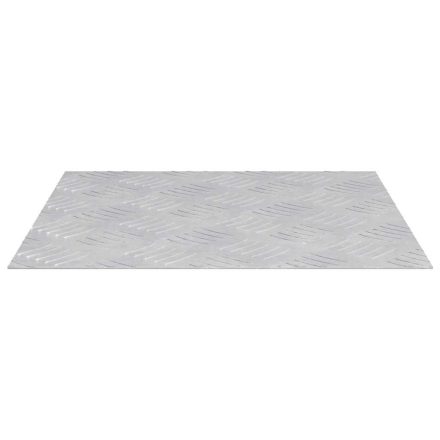 vidaXL Alumínium Rácsos Lemezek 2 db Csúszásmentes 40x40 cm
