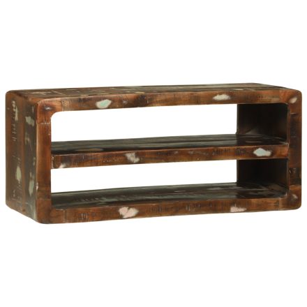 vidaXL TV szekrény 80x32x36 cm Tömör újrahasznosított fa