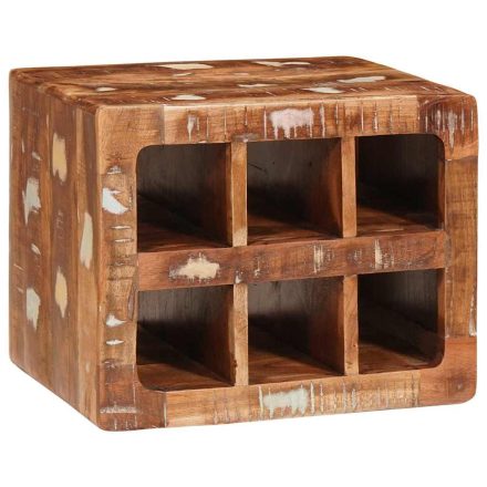 vidaXL Borágas Barna 44 x 30 x 35 cm Tömör újrahasznosított fa