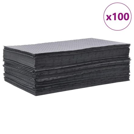 vidaXL Olajfelszívó párna 100 db Szürke 40x50 cm