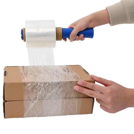vidaXL stretch fólia fogantyúval 10 db átlátszó 23 μm 10 cm x 150 m