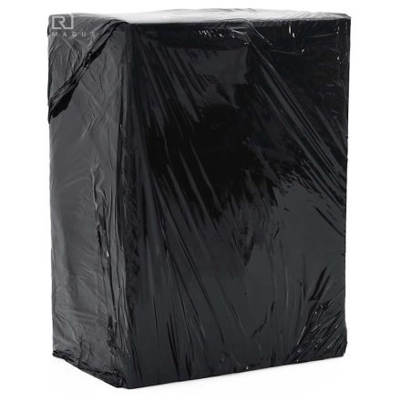 vidaXL stretch fólia 6 pcs fekete 23 μm 50 cm x 300 m