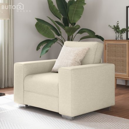 vidaXL Kanapé Szék Vászon 59 cm