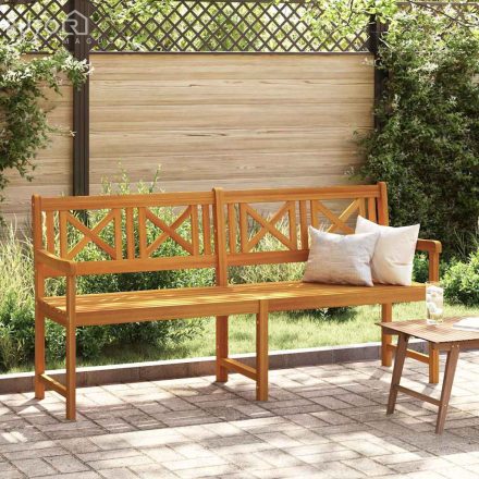 vidaXL Kerti Pad 180x56x90 cm Tömör Akácfából