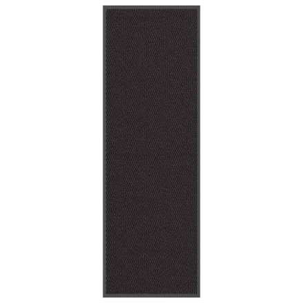 vidaXL lábtörlő fekete 60x180 cm