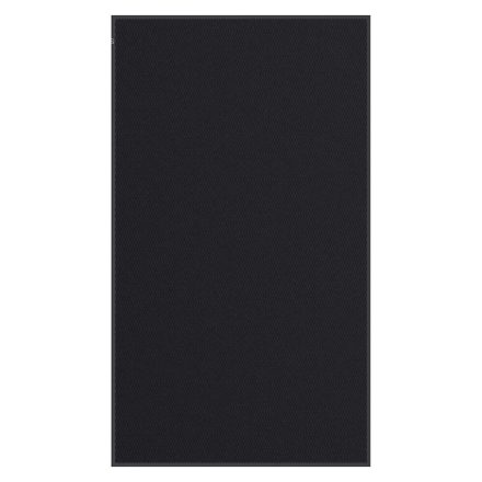 vidaXL lábtörlő fekete 115x200 cm