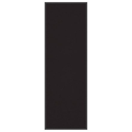 vidaXL lábtörlő fekete 60x180 cm