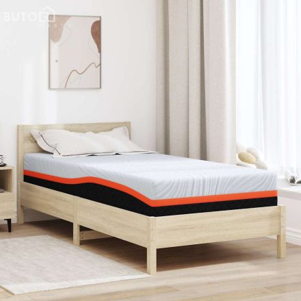 vidaXL Matrac Fehér és Szürke 90 x 190 cm Hab