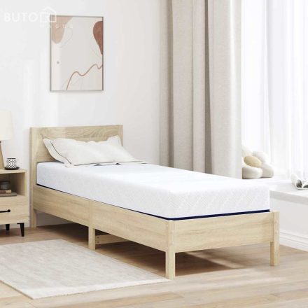 vidaXL Matrac Fehér, kék 80 x 200 cm Hab