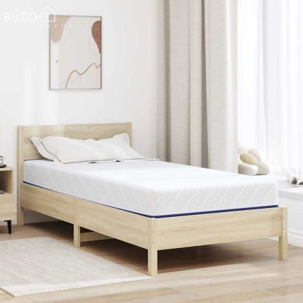 vidaXL Matrac Fehér, kék 100 x 200 cm Hab