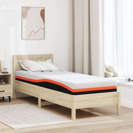 vidaXL Matrac Fehér és Szürke 80 x 200 cm Hab