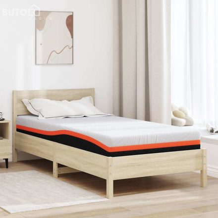 vidaXL Matrac Fehér és Szürke 90 x 200 cm Hab