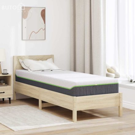 vidaXL Matrac Fehér és Szürke 70 x 200 cm Hab