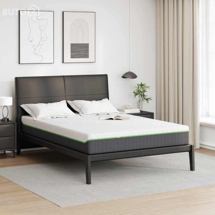 vidaXL Matrac Fehér és Szürke 140 x 200 cm Hab