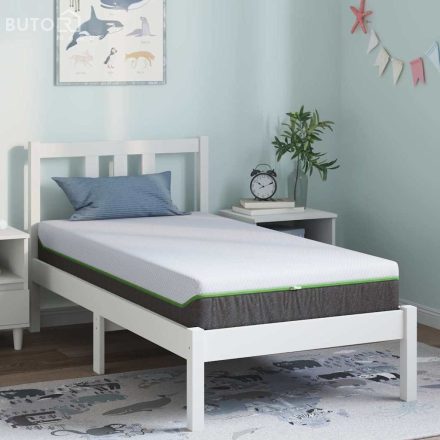 vidaXL Matrac Fehér és Szürke 80 x 160 cm Hab