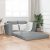 vidaXL Floor Sofa Bed 2 az 1-ben Világosszürke 148x71x83 cm Bútor