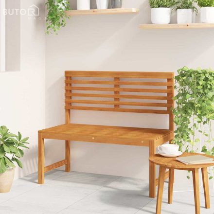 vidaXL Kerti pad 100x50x91 cm Tömör akácfa