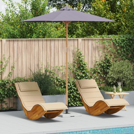 vidaXL sötétszürke kertiparaszol 240x260 cm bambusz