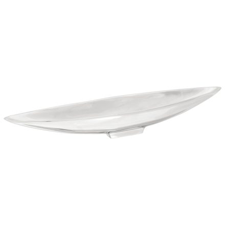 vidaXL Gyümölcskosár Ezüst 54x9x10 cm Alumínium