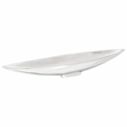 vidaXL Gyümölcskosár Ezüst 54 x 9 x 10 cm Alumínium