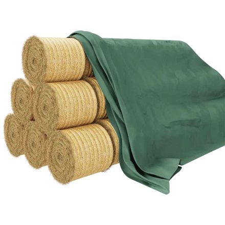 vidaXL polipropilén szénakazal ponyva 9,8x12,5 m 140 g/m²