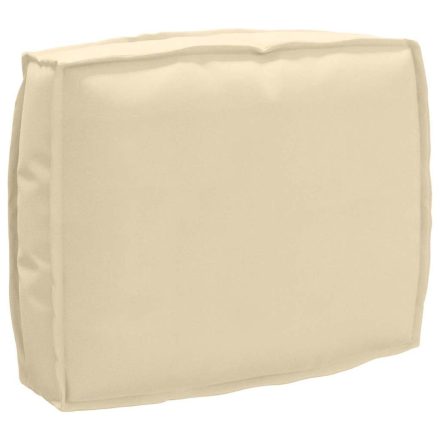 vidaXL Raklap párna háttámlához Bézs 50 x 40 x 12 cm Oxford szövet