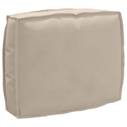vidaXL Raklap párna háttámlához Tópszínű 50 x 40 x 12 cm Oxford szövet