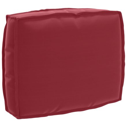 vidaXL Raklap párna háttámlához Bordó 50 x 40 x 12 cm Oxford szövet