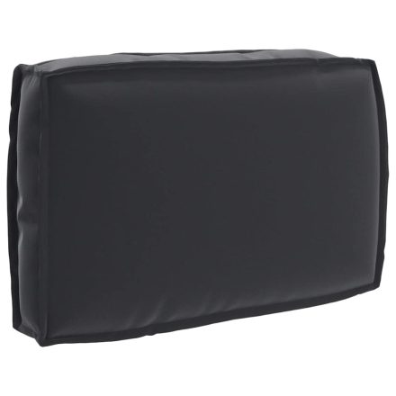 vidaXL Raklap párna háttámlához Fekete 60 x 40 x 12 cm Oxford szövet