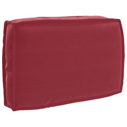 vidaXL Raklap párna háttámlához Bordó 60 x 40 x 12 cm Oxford szövet