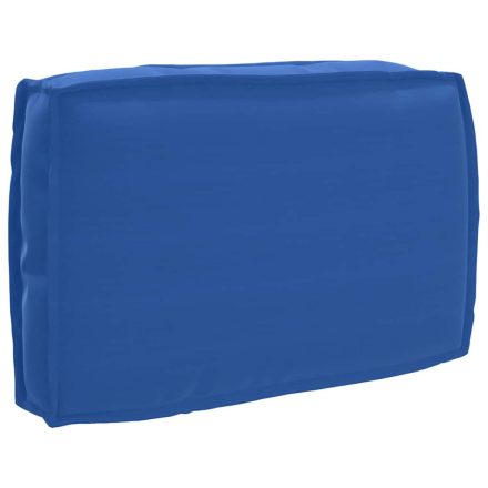 vidaXL Raklap párna háttámlához párnával Királykék 60 x 40 x 12 cm