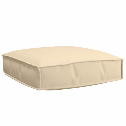 vidaXL Raklap párna ülőfelülethez Bézs 60 x 60 x 12 cm Oxford szövet