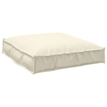 vidaXL Raklappárna Üléshez - Krém - 70 x 70 x 12 cm - Oxford Anyag