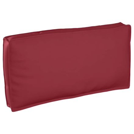 vidaXL Raklappárna Üléshez/Háttámlához Bordó 120x60x12 cm Oxford anyag