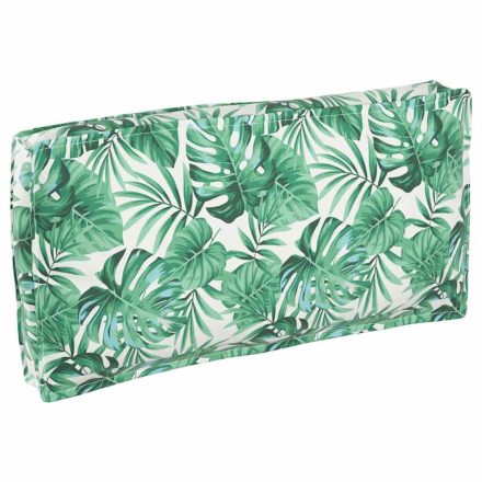 vidaXL Párna Üléshez/Háttámlához Levél Mintás 120 x 60 x 12 cm Oxford Szövet