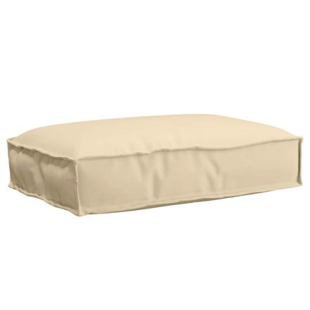 vidaXL Pallet Párna Ülés Bézs 60x40x8 cm Oxford Szövet