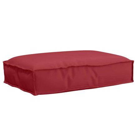 vidaXL Pallet Párna Székhez Bordó 60x40x8 cm Oxford Szövet