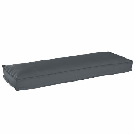 vidaXL Antracit Raklap Párna 120 x 40 x 8 cm Oxford Anyagból