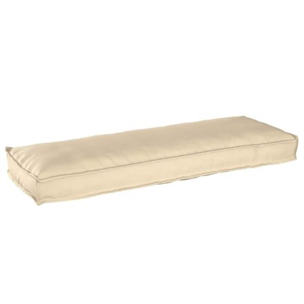 vidaXL Bézs Raklappárna Padhoz - 120 x 40 x 8 cm - Oxford Szövet