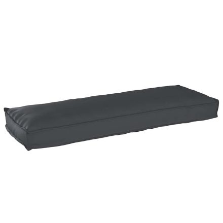 vidaXL Raklap párna padhoz Fekete 120 x 40 x 8 cm Oxford szövet