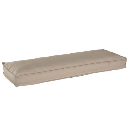 vidaXL Raklap Párna Padra Taupe 120x40x8 cm, Oxford anyag.